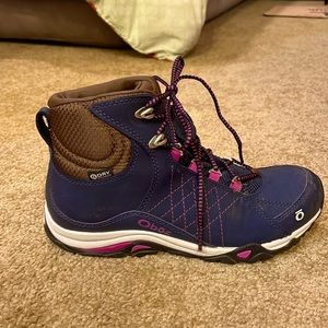 Oboz Hiking Boots Lace Up. Waterproof. Worn once hiking. Size 6.5